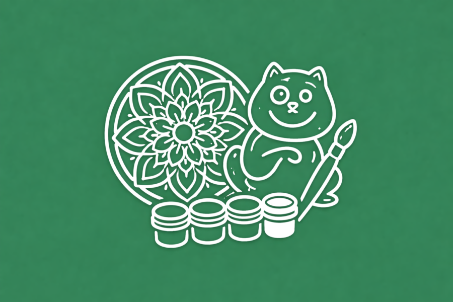 Mandalas y figuras para pintar